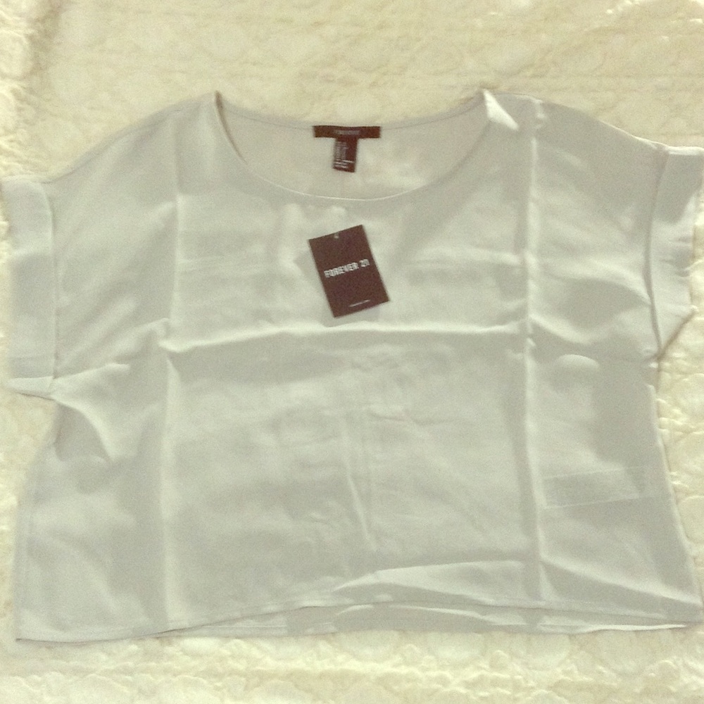 Forever 21 Crop Boxy Top